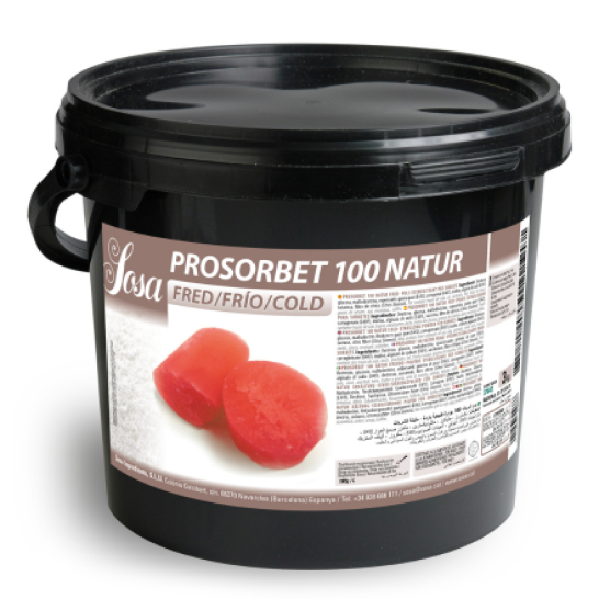 Prosorbet 100 Frío Natur Sosa Ingredients