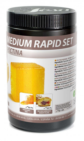 Rapid Set Medium Pectin Sosa ingredients