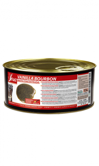 Bourbon vanilla concentrated paste Sosa ingredients pack