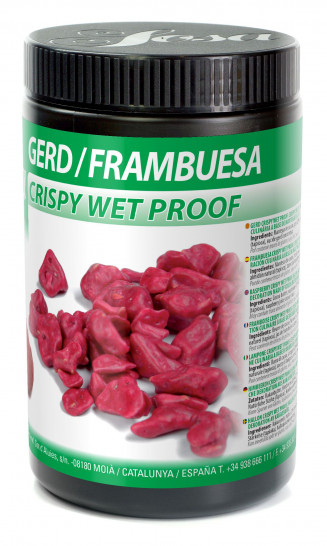 Wet-Proof Raspberry CrispySosa Ingredients